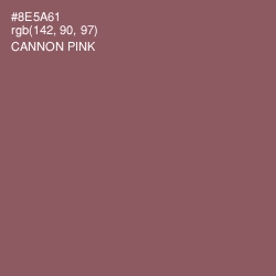 #8E5A61 - Cannon Pink Color Image
